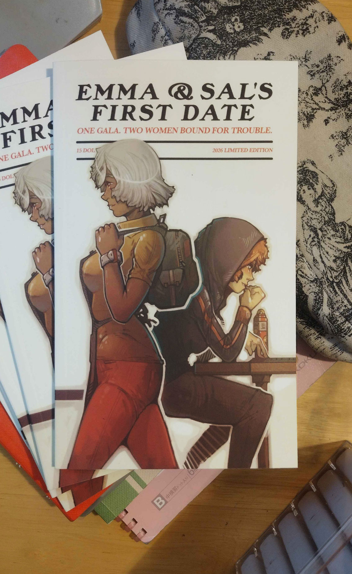 PotluckSoup's Novella – Emma & Sal's First Date — cover preview photo