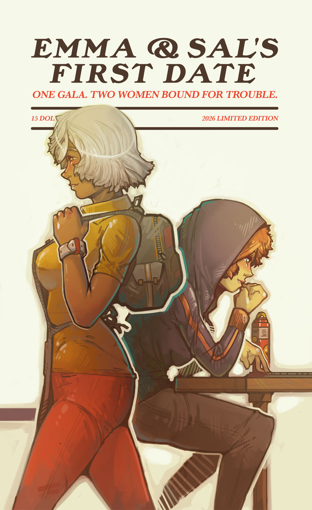 PotluckSoup's Novella – Emma & Sal's First Date — front cover preview